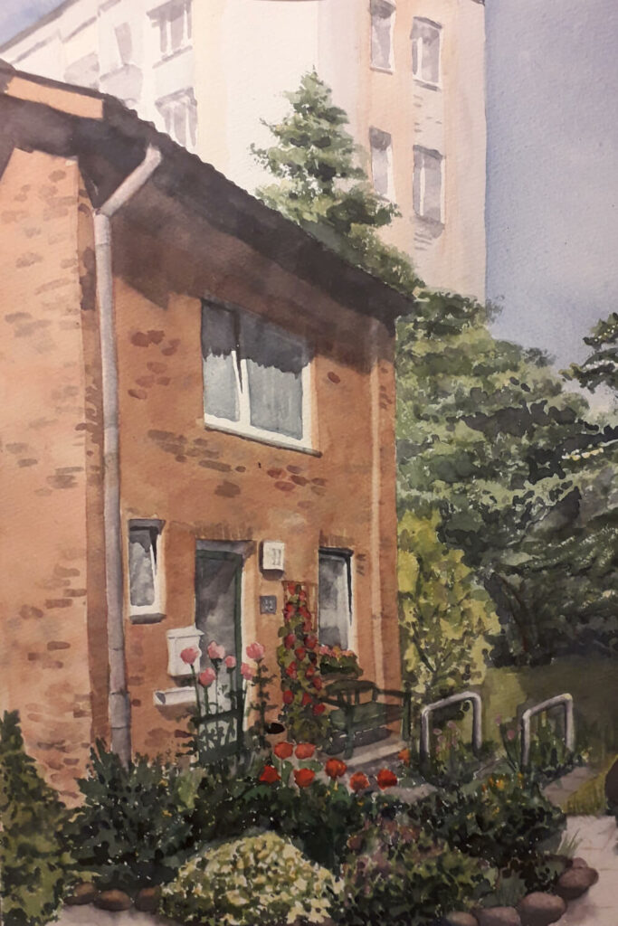 Das Reihenhaus, wo unsere Kinder groß wurden