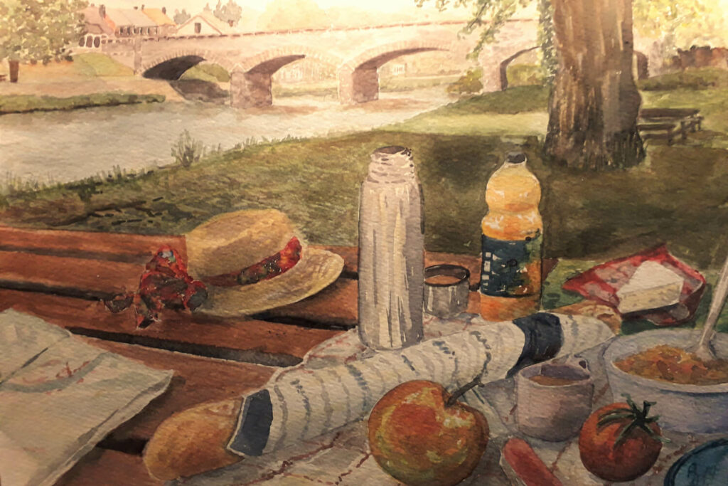 Picknick in Hammoir/Belgien